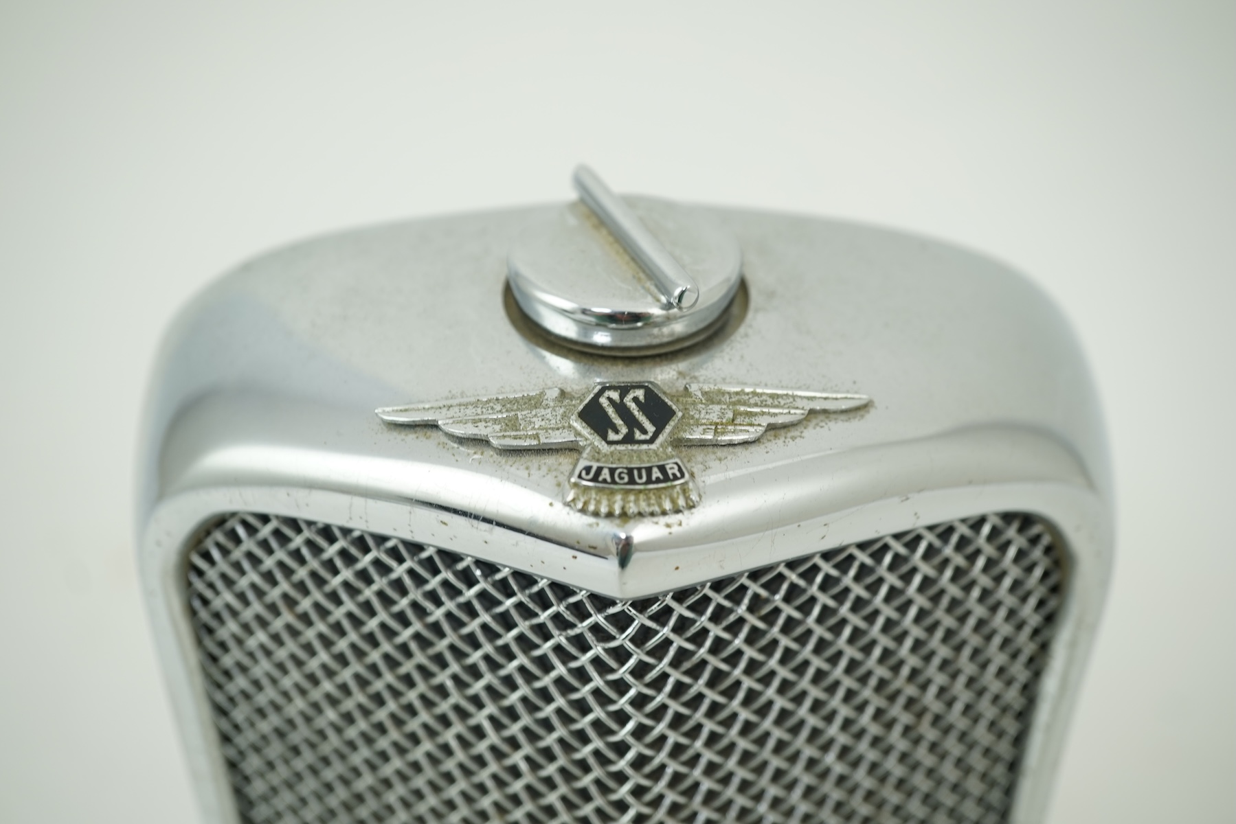 Ruddspeed Ltd: A Jaguar SS radiator liquor decanter